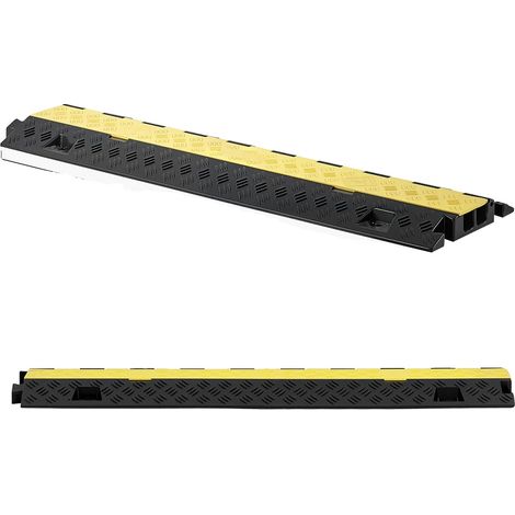 Rampe de protection de câble, capacité de charge élevée, installation facile, 31x28mm 2 Canaux x3 (1/2)