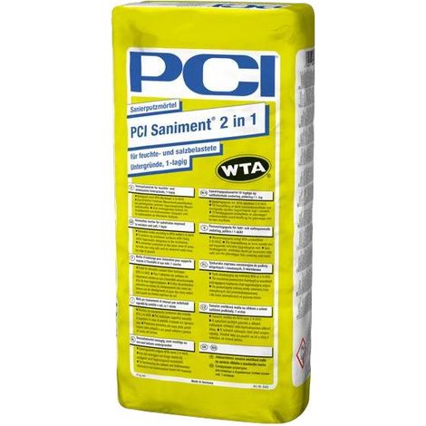 PCI Saniment 2 in 1 25kg Sack weiß (1/2)