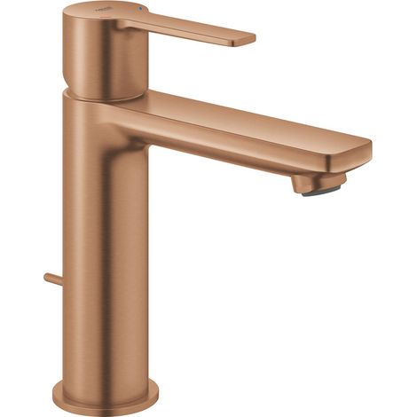 GROHE Mitigeur Lavabo Lineare taille S avec vidage - Warm Sunset brossé - 32114DL0 (1/5)