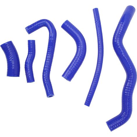 Kit de remplacement de tuyau de refroidissement en Silicone pour tuyau de refroidissement de radiateur pour Suzuki DRZ400S DRZ400SM bleu (1/5)