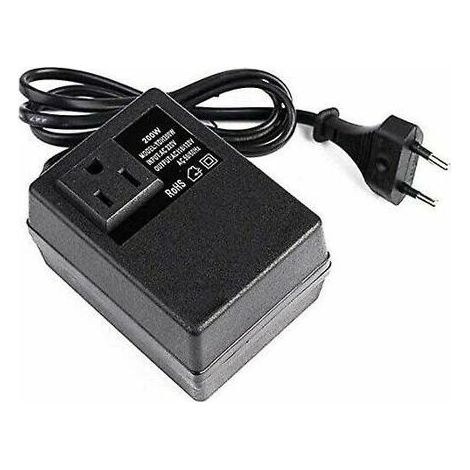 Transformateur 220 V vers 110 V – 200 W – Prise européenne – Usage domestique et électronique (1/4)
