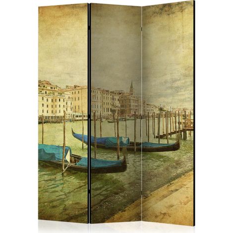 Paravent 3 Volets "Time Travel" 135x172cm (1/2)