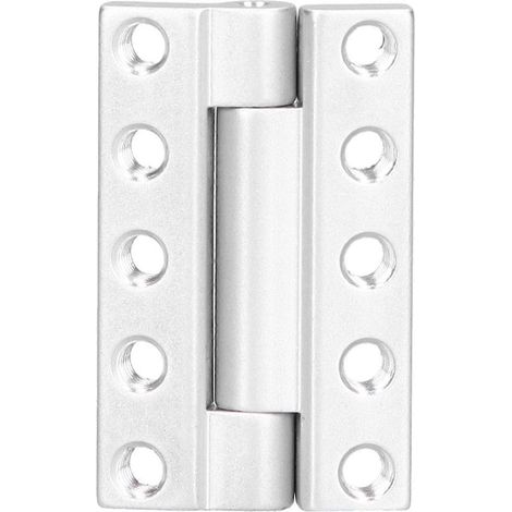 Vierkant-Vollausscharnier aus Edelstahl für Gobilda M4, 5 Löcher, 38 mm Länge, 4902‑0005‑0038