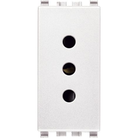 VIMAR - 20201.B 2P+T 10A P11 Steckdose, weiß