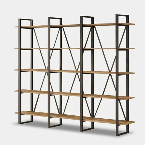 Industrielles Design-Regal aus Metall Garen