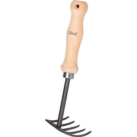 Idéal râteau à main manche en hêtre 15,5 cm - 60710000 (1/5)