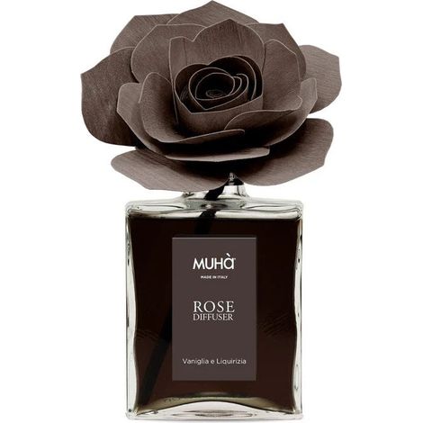 Muhà Profumatore Diffusore Rose Vaniglia e Liquirizia 200 Ml