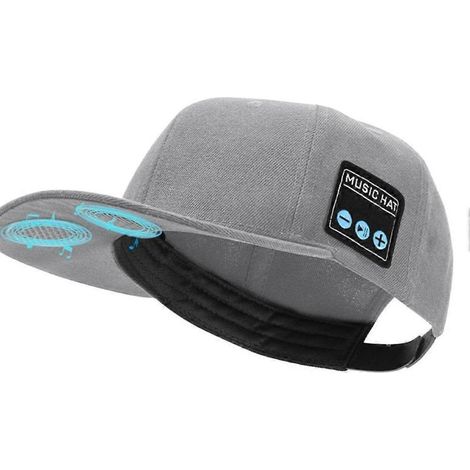 Casquette 2024 avec haut-parleur Bluetooth 5.0 sans fil pour hommes et femmes, idéale pour les sports de plein air et le fitness. (1/5)