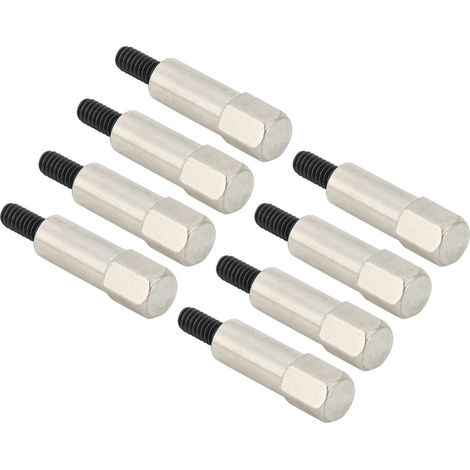 Jeu de 8 boulons de chapeau en acier inoxydable pour moteurs Chevrolet 283, 302, 305, 307, 327, 350, 383 et 400 SBC (1/5)