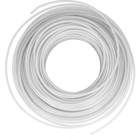Fil de coupe-bordures flexible en acier, 3 mm x 30 m, accessoires pour tondeuse à gazon (1/5)