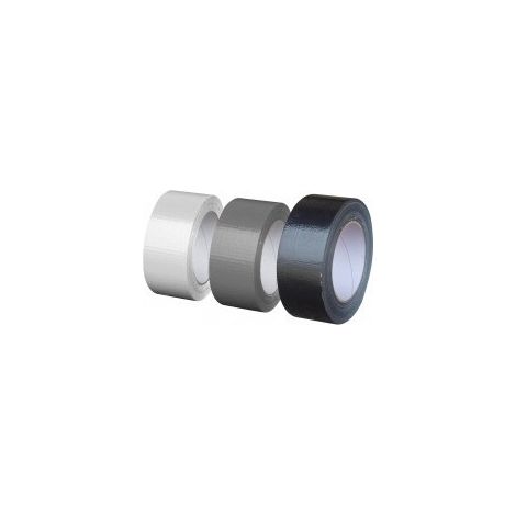 1 Cinta adhesiva de tela negra 50m x 48mm 994-90048