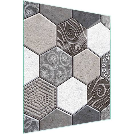 TAGLIERE IN VETRO 45x52 con motivo (1/5)