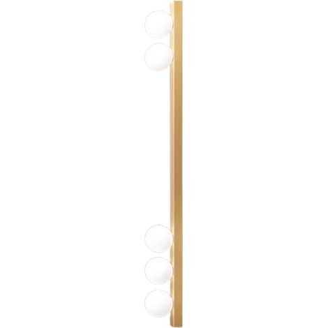 Plafoniera Minimal Snooky Metallo Oro 5 Luci G9 Ip20 (1/2)