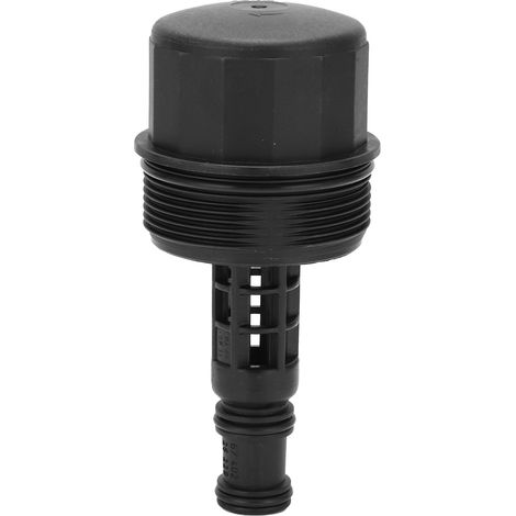 Ortviai Capot de Logement de Filtre à Huile pour Mercedes-Benz C300, E350, GL450, ML350 – Référence 2721800038, ABS Noir (1/5)