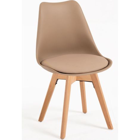 Packs Sillas Comedor - Pack 6 Sillas Synk Basic - Trigo (1/5)
