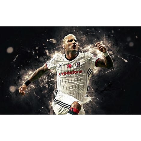 Papier peint panoramique Football - Joueur de Foot - 130 cm x 81 cm (1/2)