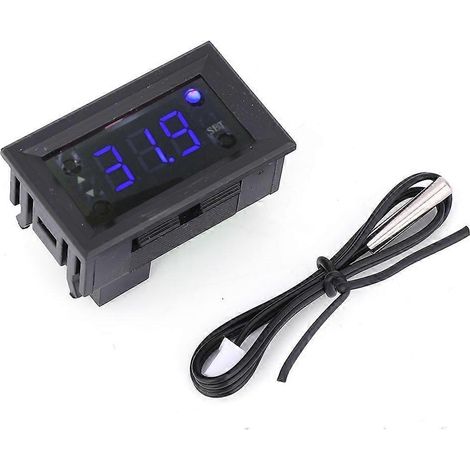 W1218 Digitaler Temperaturregler Thermostat DC12V -20100℃ Blaue LED DC12V