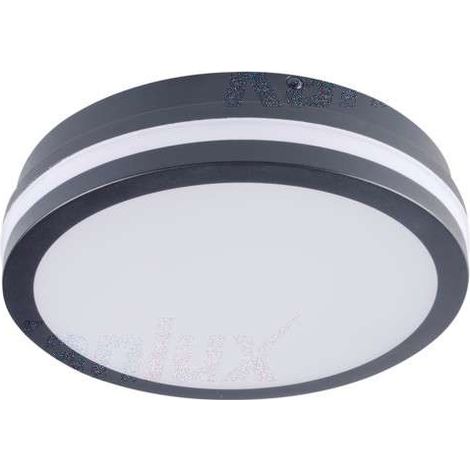 Plafonnier LED Beno N 18W - Blanc - Étanche IP54 - Design unique et multifonctionnel (1/5)