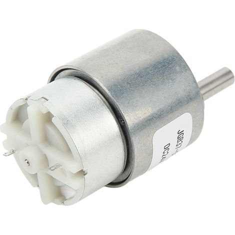 Moteur à engrenages CC à haute conductivité et autobloquant pour robot, 24 V CC, 8 tr/min (1/5)