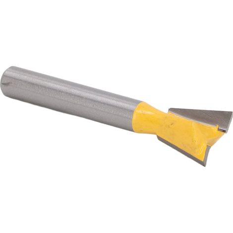 Fraise à queue d'aronde 1/4" en acier tungstène pour assemblage bois, ajustement 1/4 x 1/2 pouce