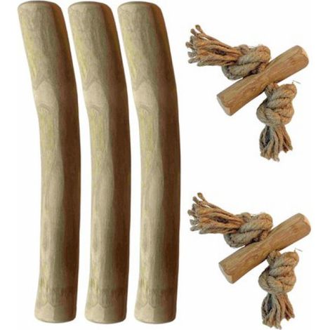 Welpenpaket – Natürliches Kauen und Spielen – Hundespielzeug – Kauknochen – Welpen-Starterset – XS, Welpen 3–6 kg (1/2)