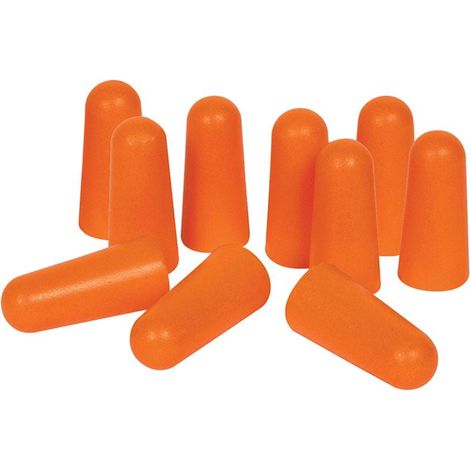 Vitrex 333140 Tapered Disposable Earplugs SNR 33 dB (5 Pairs) VIT333140