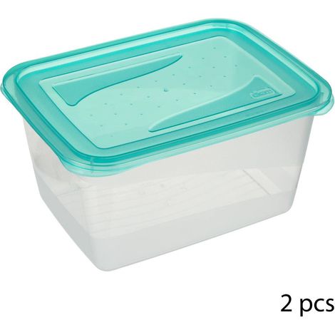 2 scatole di conservazione fresh &amp freeze da 2 litri - 5five