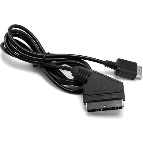 Câble vidéo péritel AV RGB pour PS1, PS2 et PS3 (systèmes PAL/NTSC) (1/5)