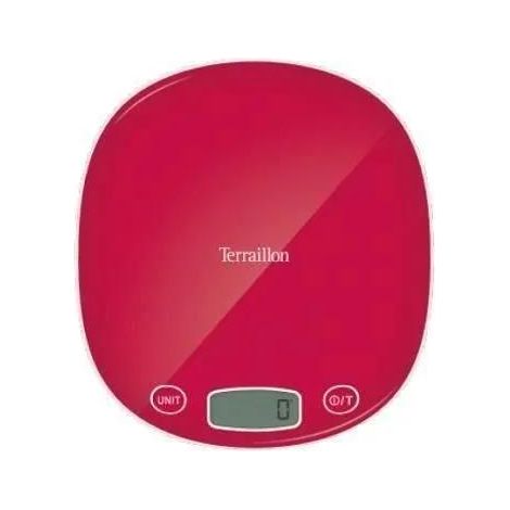 Elektronische küchenwaage 5kg-1g himbeere - Terraillon - MACARON FRAMBOISE (1/3)