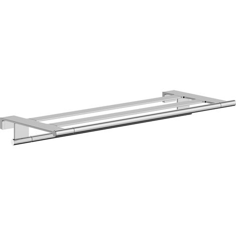 hansgrohe AddStoris S Handtuchablage mit Handtuchhalter, 41781000 (1/3)