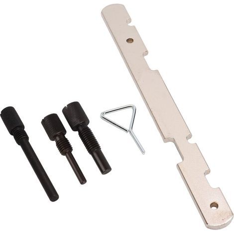 Kit d'outils de verrouillage d'arbre à cames de synchronisation de moteur, outil de réparation automobile de remplacement pour Ford c-max Cougar Fiesta 303 – 1054 5 pièces (1/5)