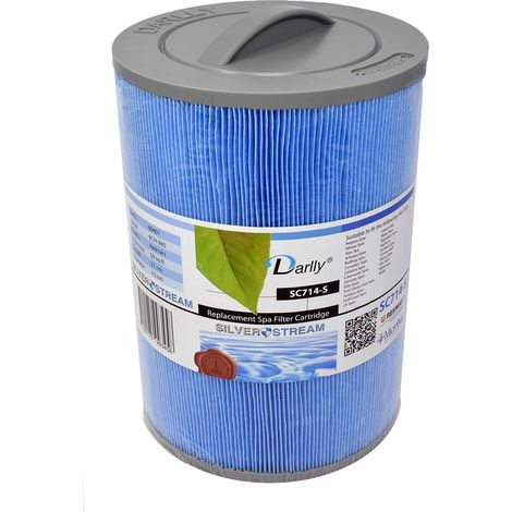 Darlly SC714-S Filter Ersatzfilter Lamellenfilter ca. 21 x 15 cm (1/2)