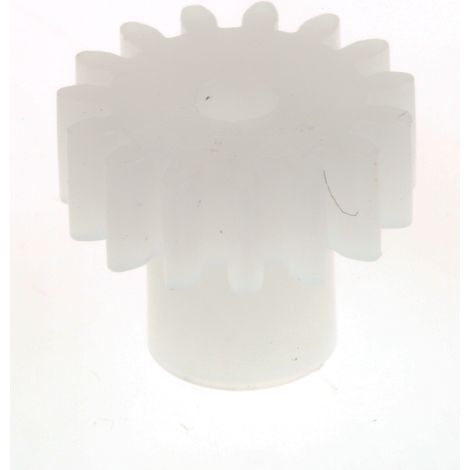 Pignon RS PRO module 0.5, 15 dents , alésage de 2mm en POM ( Prix pour 1 )