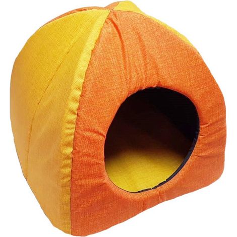 Igloo waterproof cuccia per cani medora orange yellow cm 45