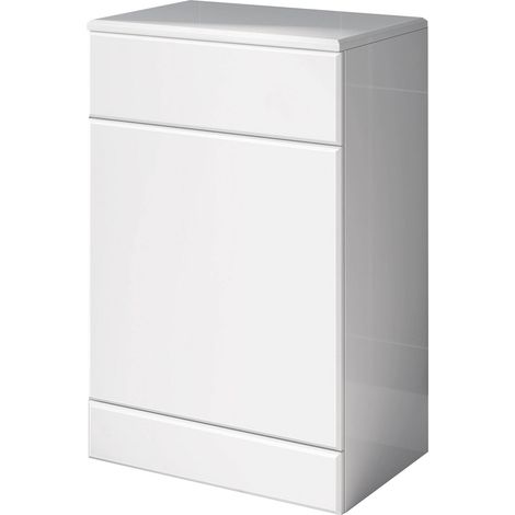 Vincent Back To Wall White Gloss Toilet Cistern Unit W500mm x D330mm (1/2)