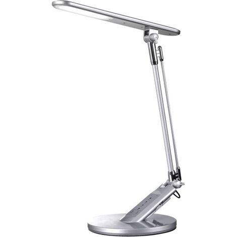FABRILAMP Flexo Klasse 7w 3000-4500-6000k Silber 595lm Port Usb Timer,tactil,int.reg,40x19x32,5cm (1/2)