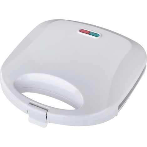 Appareil à sandwichs à 4 compartiments, 1400W 220-240V, plaque de cuisson blanche à plusieurs compartiments.