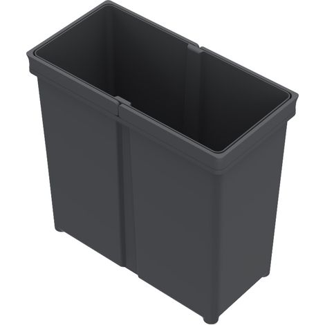 Hettich Abfallsystem-Eimer 11l, AvanTech You Pull 9279391 Kunststoff anthrazit (1/2)