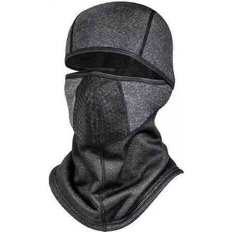 Masque rembourré coupe-vent fantaisie protection solaire unisexe tactique motocross cyclisme cagoule en nylon (1/4)