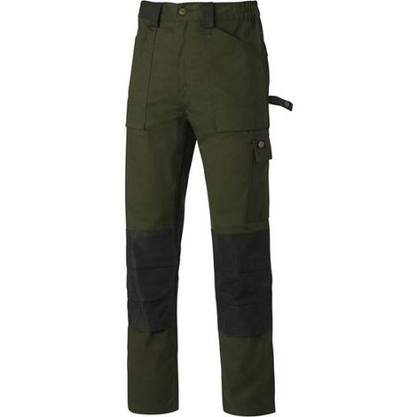 Pantalon de travail coton GDT 290 DICKIES WD4930 - Vert foncé - 50 - Jambes standards