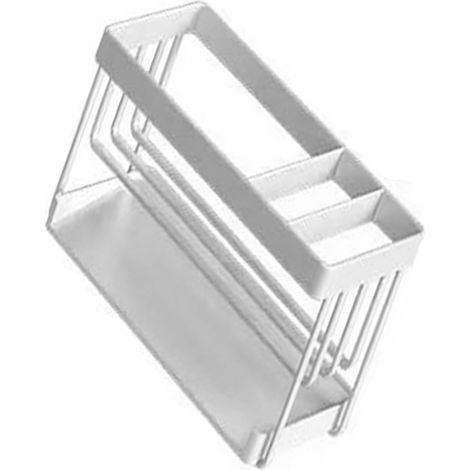 Organisateur d'évier de cuisine rebord de fenêtre pour comptoir, égouttoir à éponge, multifonctionnel, support latéral d'évier avec bac de drainage p (1/5)