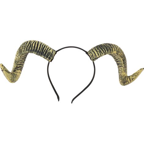 Serre-tête corne de bélier diable pour Halloween, articles de fête, décorations pour photos et spectacles, serre-tête corne de bélier (1/5)