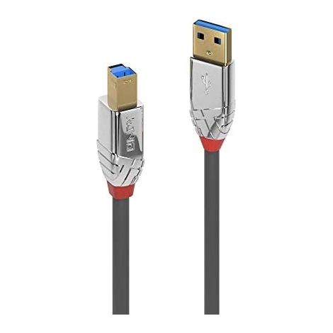 Cable Micro USB LINDY 36663 3 m Negro Gris (1 unidad) (1/3)