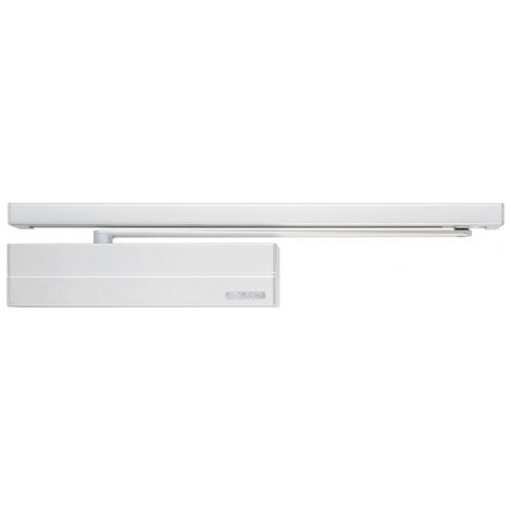 Ensemble de ferme-porte sur rail de guidage DC 500 / G 193 argent exécution standard EN 1-4