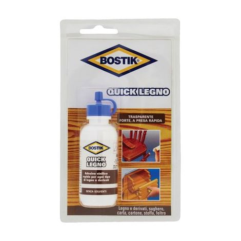 BOSTIK QUICK LEGNO - GR 75- 4 pezzi