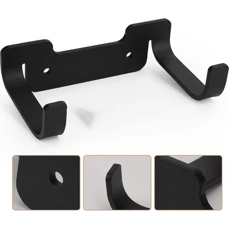 Crochets Garage Robustes,Porte-Outils d'Extérieur Pratique - Système de Rangement Gain de Place pour Placier Cave Buanderie Cuisine Jardin Organisation (1/5)