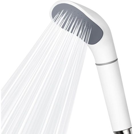 Pommeau De Douche, Douchette Haute Pression, Anti Calcaire Anti Calcaire, A Economie D'Eau Amovible Et Lavable, RéSistant A La Chaleur, Sans Fuites, 6" Douche A Main - TêTe Simple (1/5)