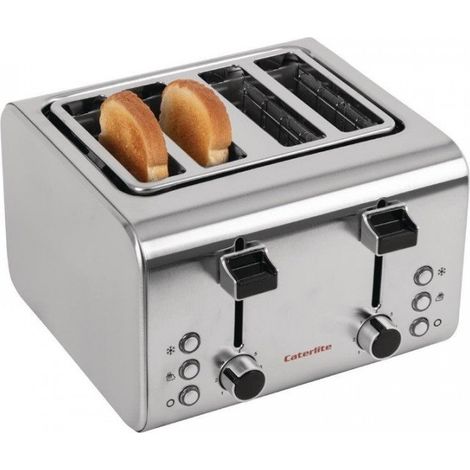Grille-pain inox 4 feintes 1600 W, 220 V - MONO (1/5)