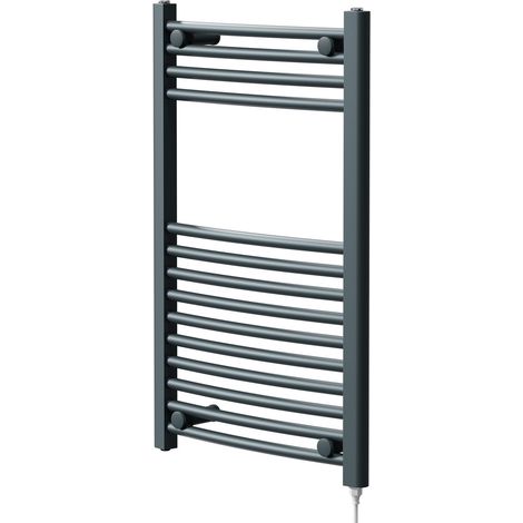 Marco Anthracite 800mm x 500mm Electric Heated Towel Rail (1/5)