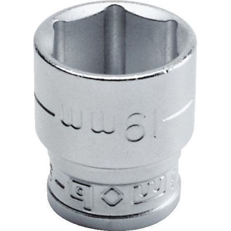 Douille 6 pans 3/8" – Acier Chrome Vanadium – Prise ergonomique – Haute résistance – MOB (1/3)